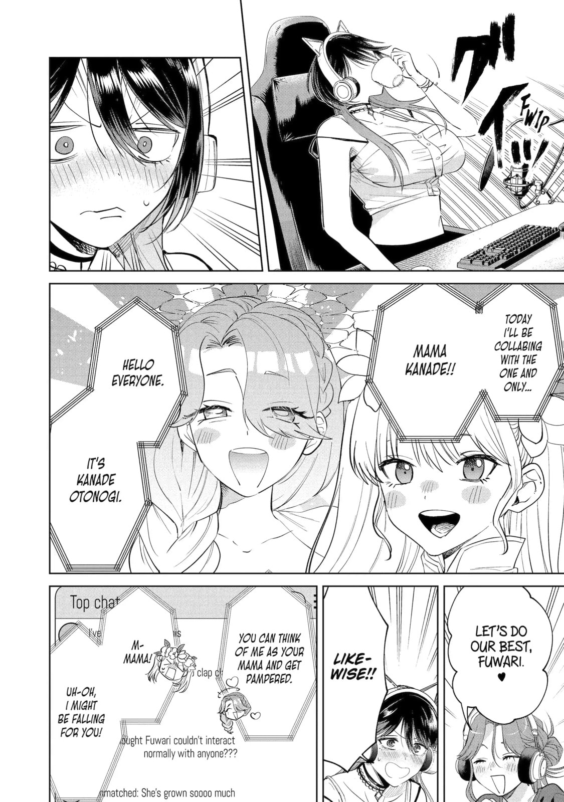 My Favorite VTuber is Scary IRL Chapter 22.1 page 8 - 