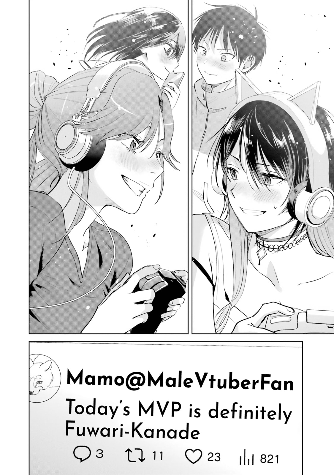 My Favorite VTuber is Scary IRL Chapter 23 page 10 - 