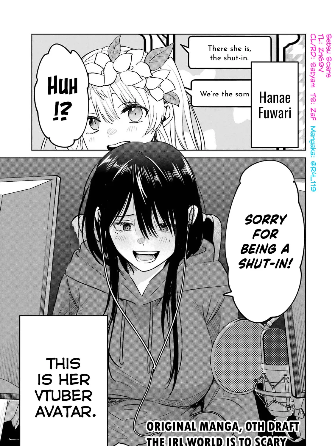 My Favorite VTuber is Scary IRL Chapter 7.5 page 1 - 