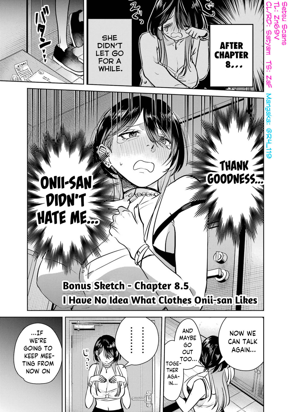 My Favorite VTuber is Scary IRL Chapter 8.5 page 1 - 