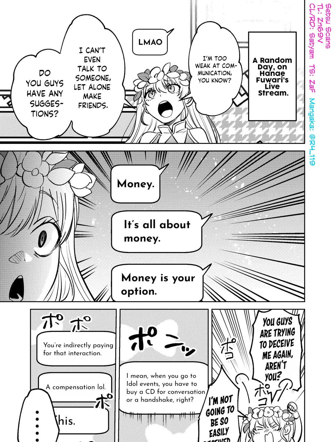My Favorite VTuber is Scary IRL Chapter 9.5 page 1 - 