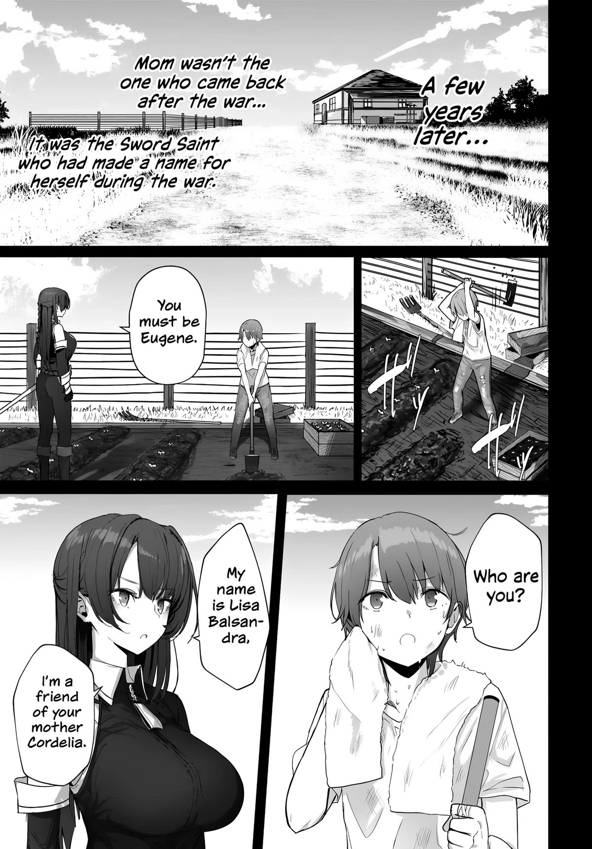 My Female Sword Master, Whom I Live With, Is So Cute That I
