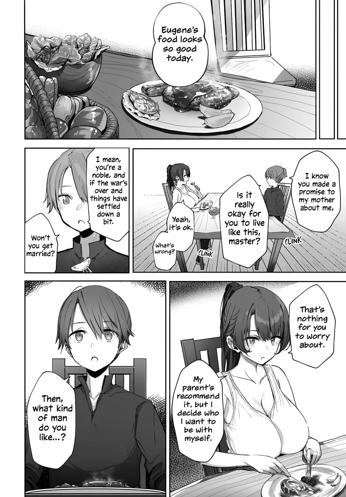 My Female Sword Master, Whom I Live With, Is So Cute That I