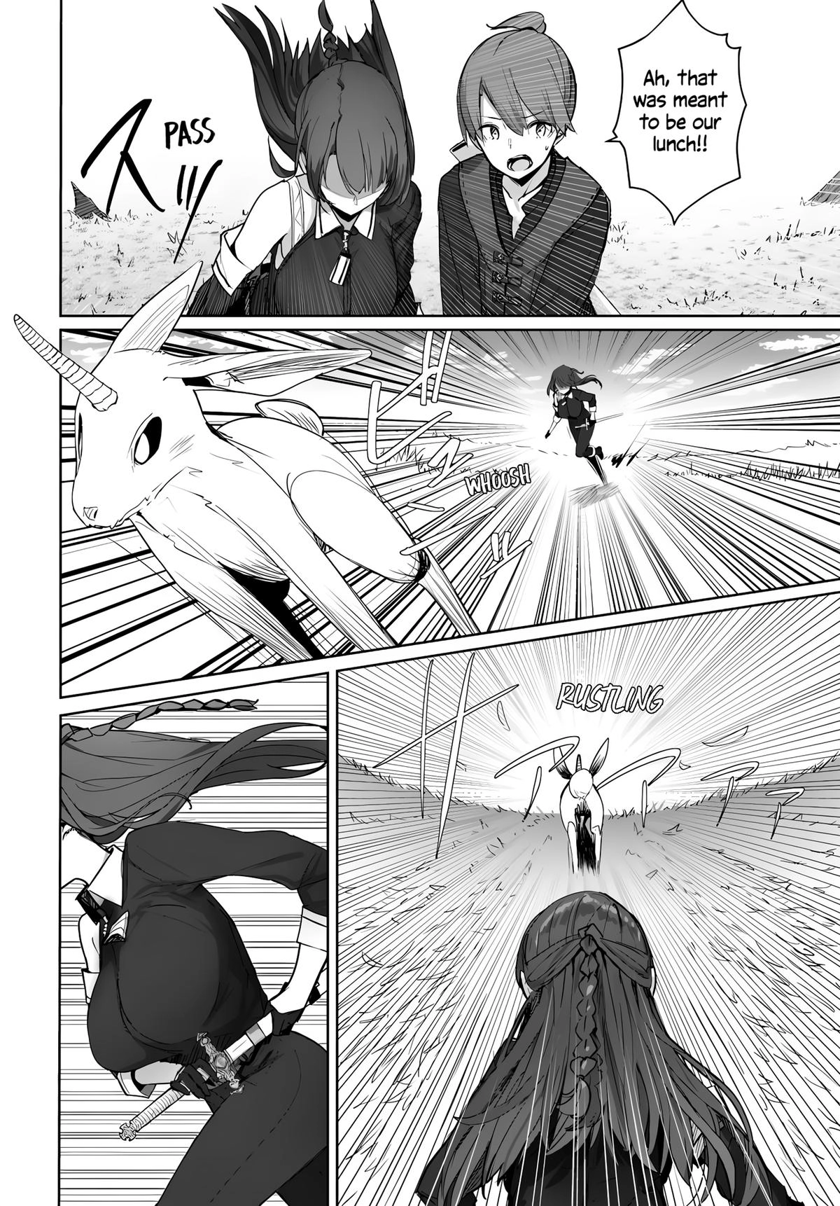 My Female Sword Master, Whom I Live With, Is So Cute That I