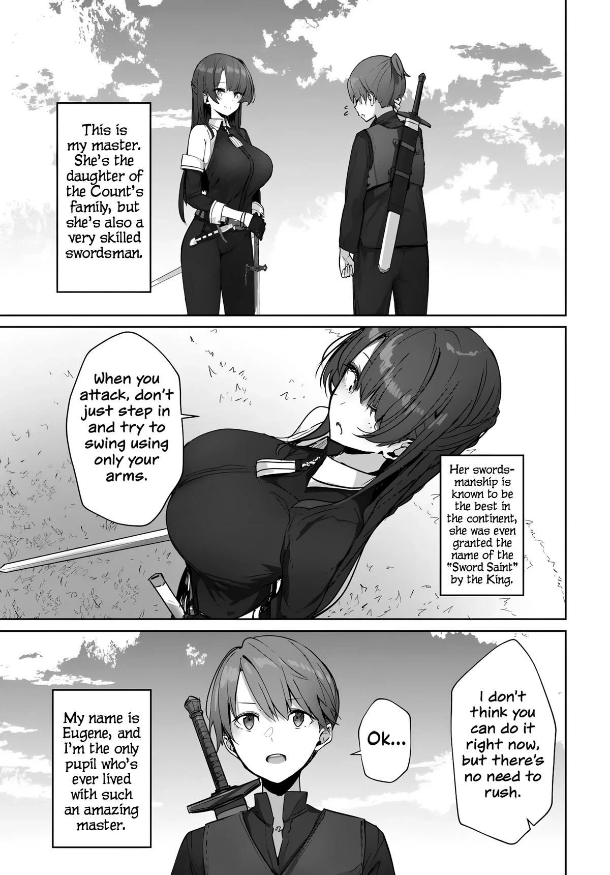 My Female Sword Master, Whom I Live With, Is So Cute That I