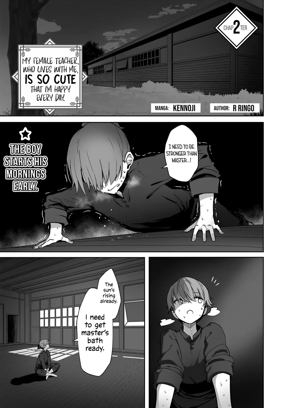 My Female Sword Master, Whom I Live With, Is So Cute That I