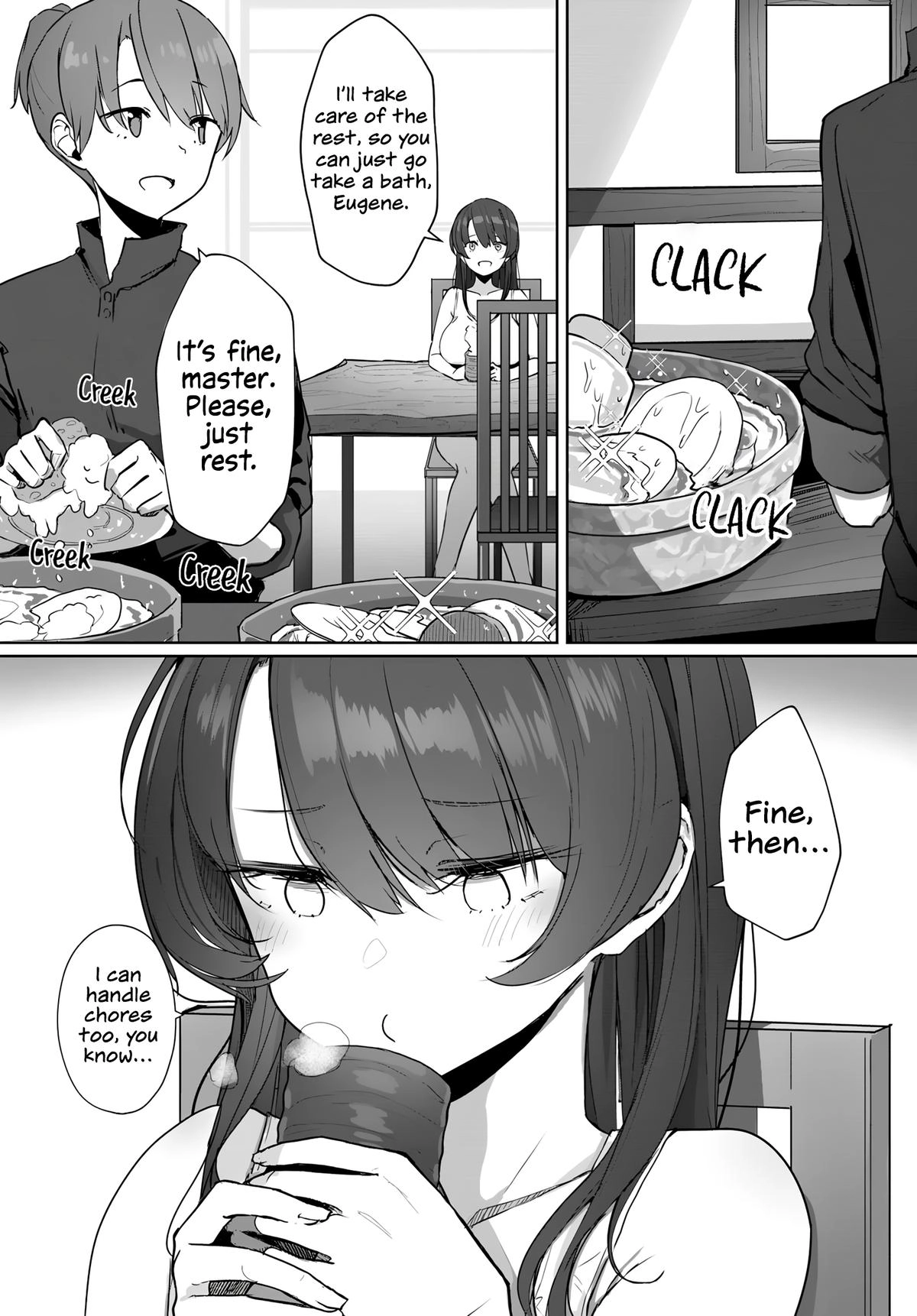 My Female Sword Master, Whom I Live With, Is So Cute That I