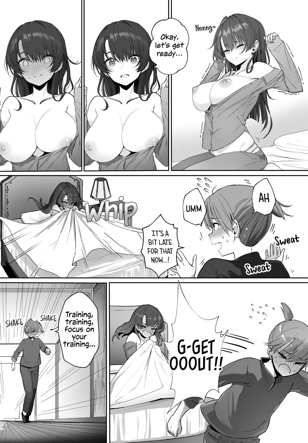 My Female Sword Master, Whom I Live With, Is So Cute That I