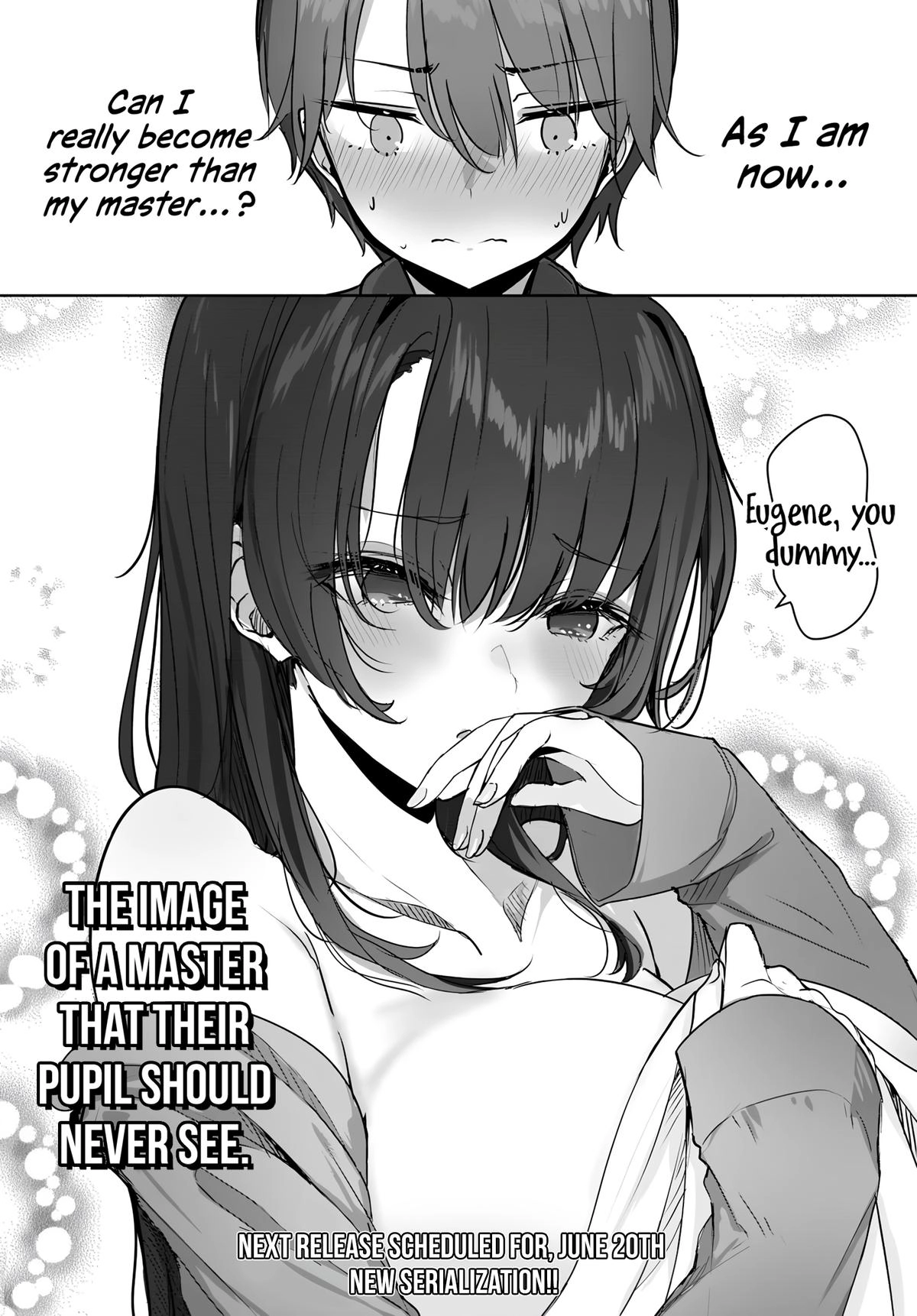 My Female Sword Master, Whom I Live With, Is So Cute That I