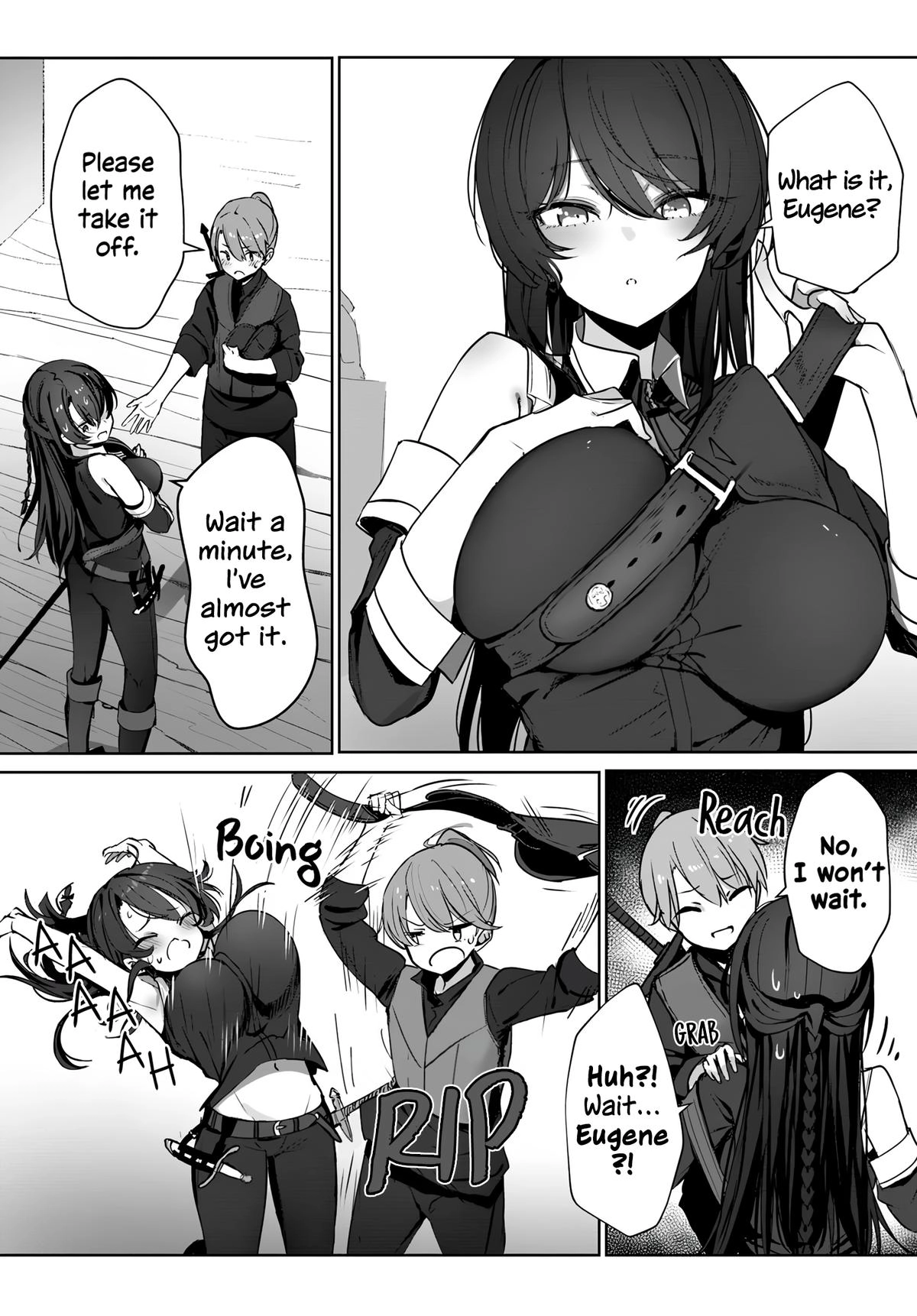 My Female Sword Master, Whom I Live With, Is So Cute That I