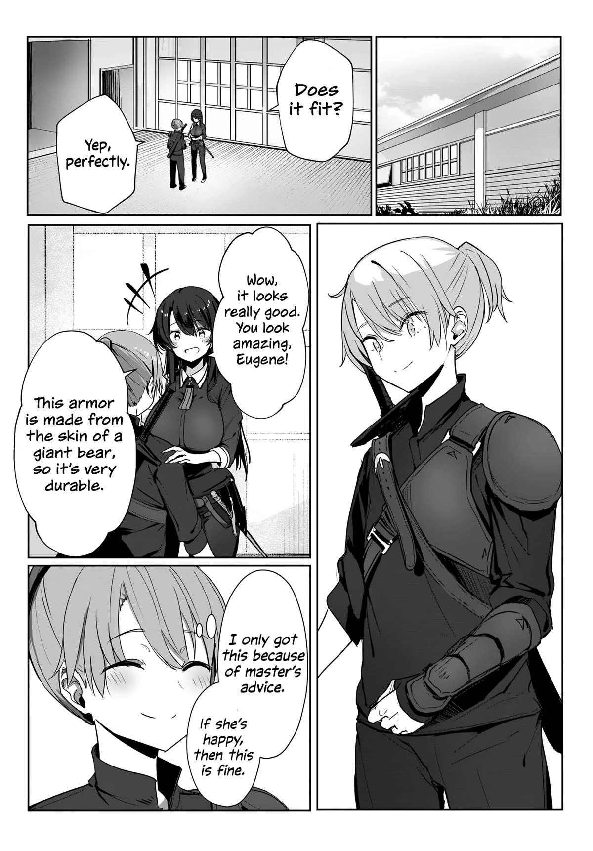 My Female Sword Master, Whom I Live With, Is So Cute That I