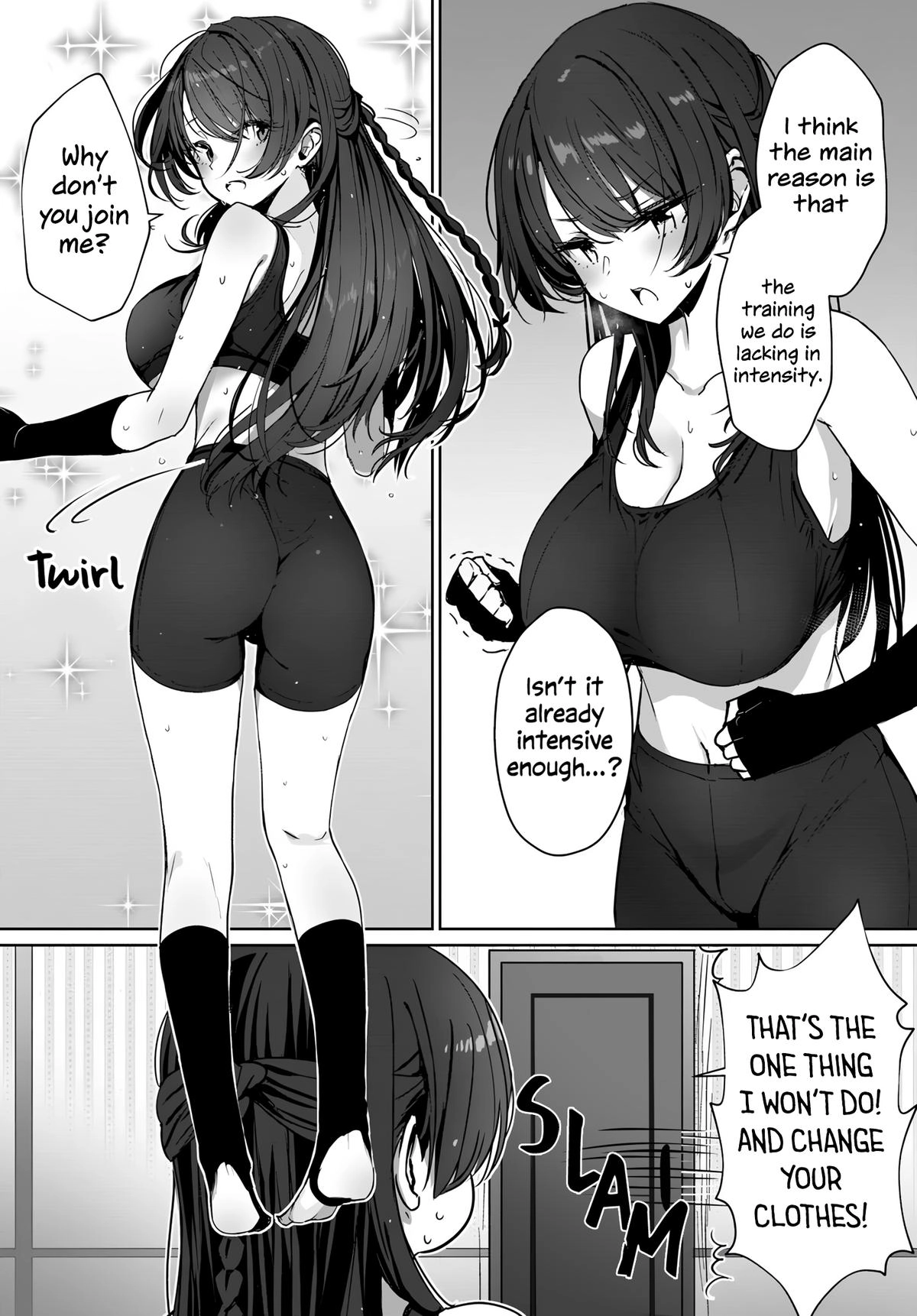 My Female Sword Master, Whom I Live With, Is So Cute That I