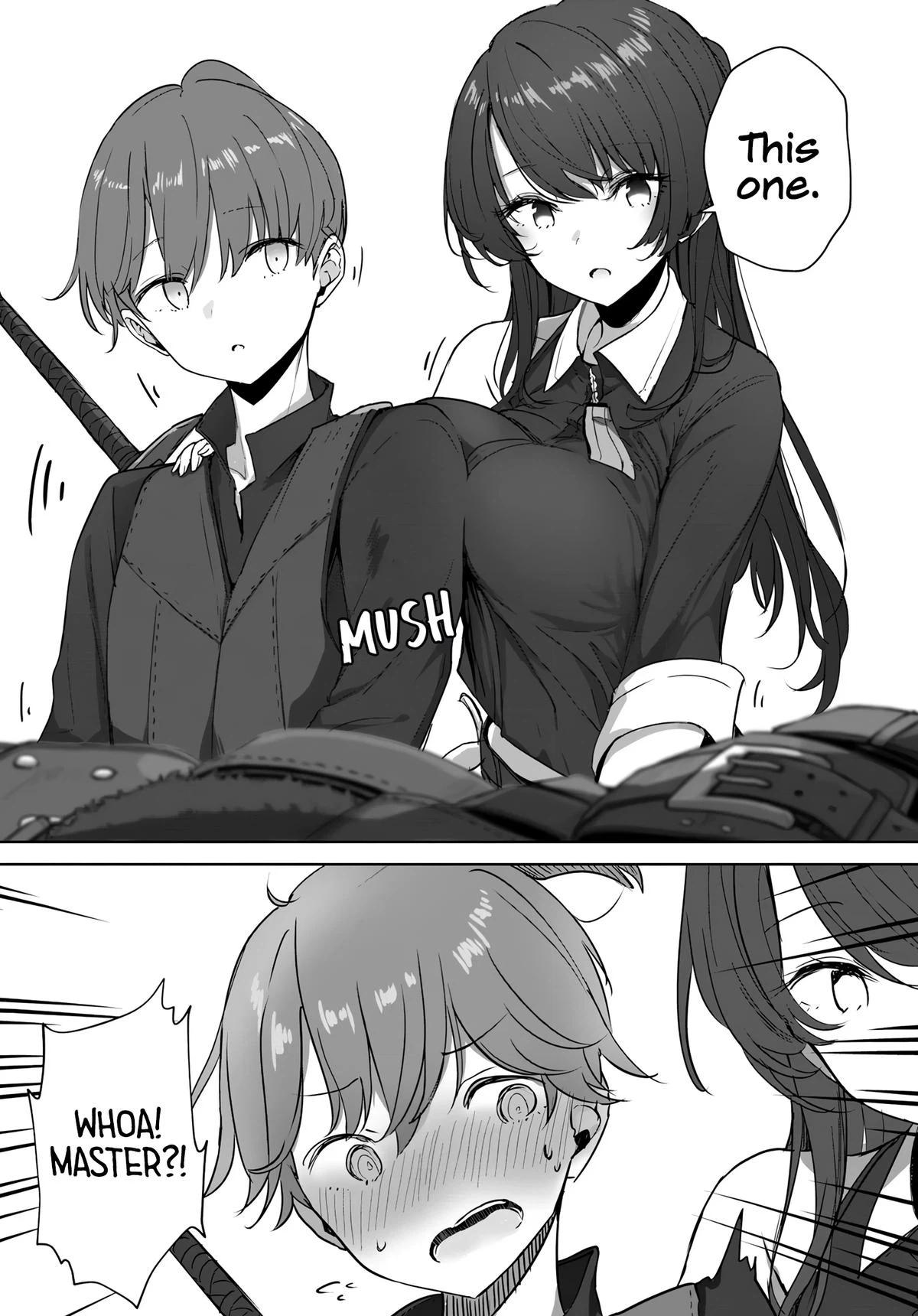 My Female Sword Master, Whom I Live With, Is So Cute That I