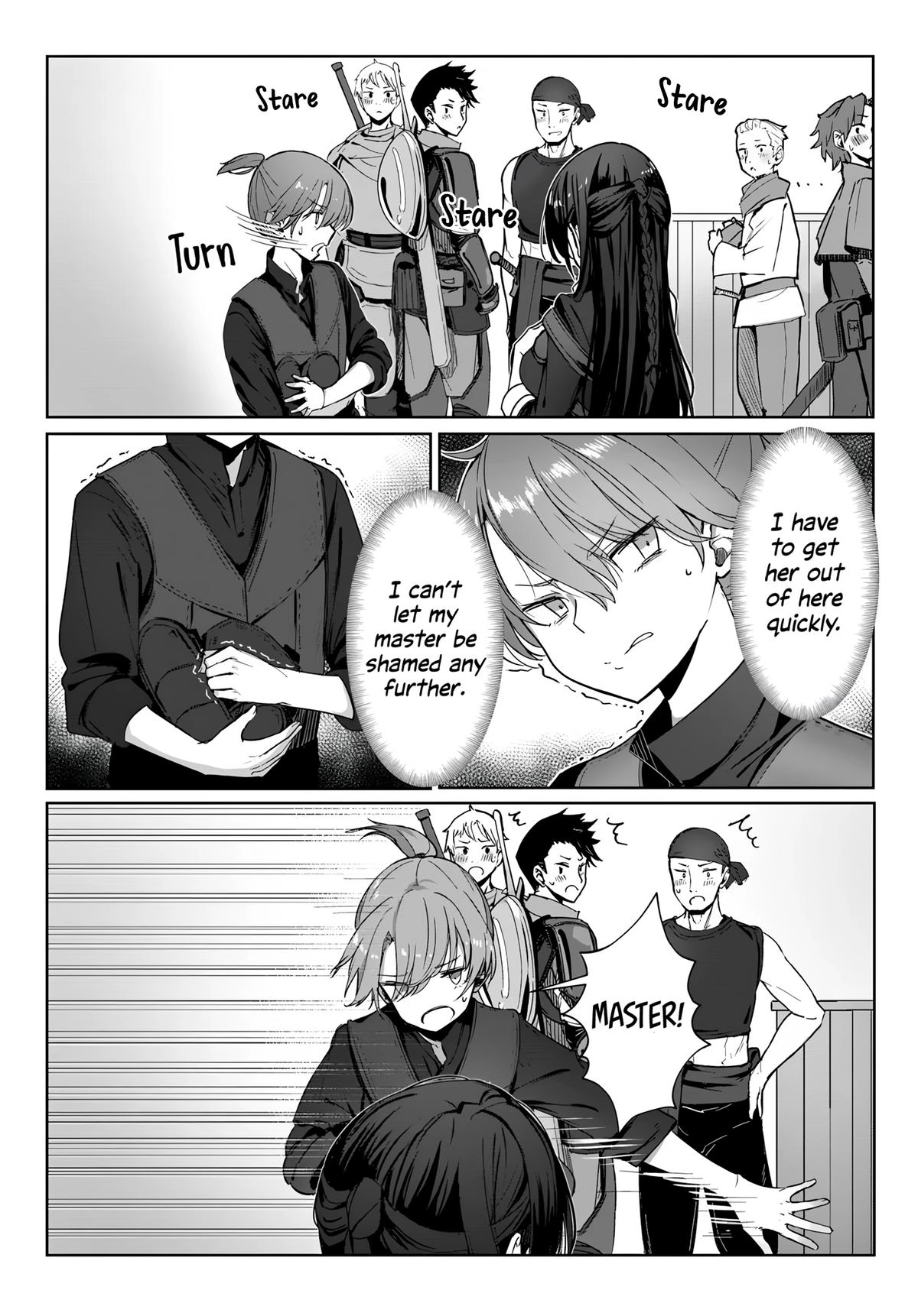 My Female Sword Master, Whom I Live With, Is So Cute That I