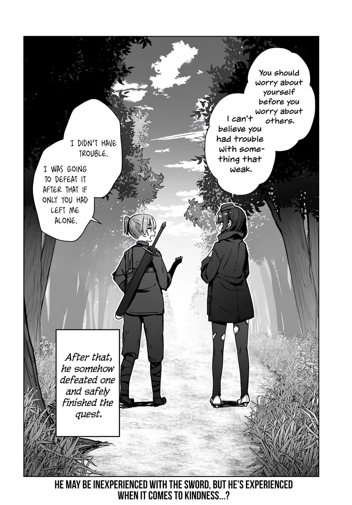 My Female Sword Master, Whom I Live With, Is So Cute That I