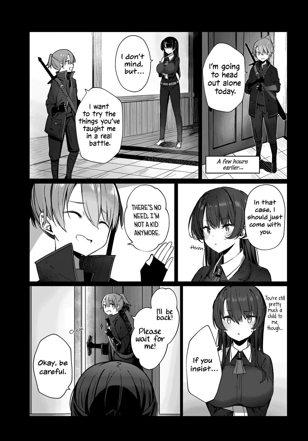My Female Sword Master, Whom I Live With, Is So Cute That I