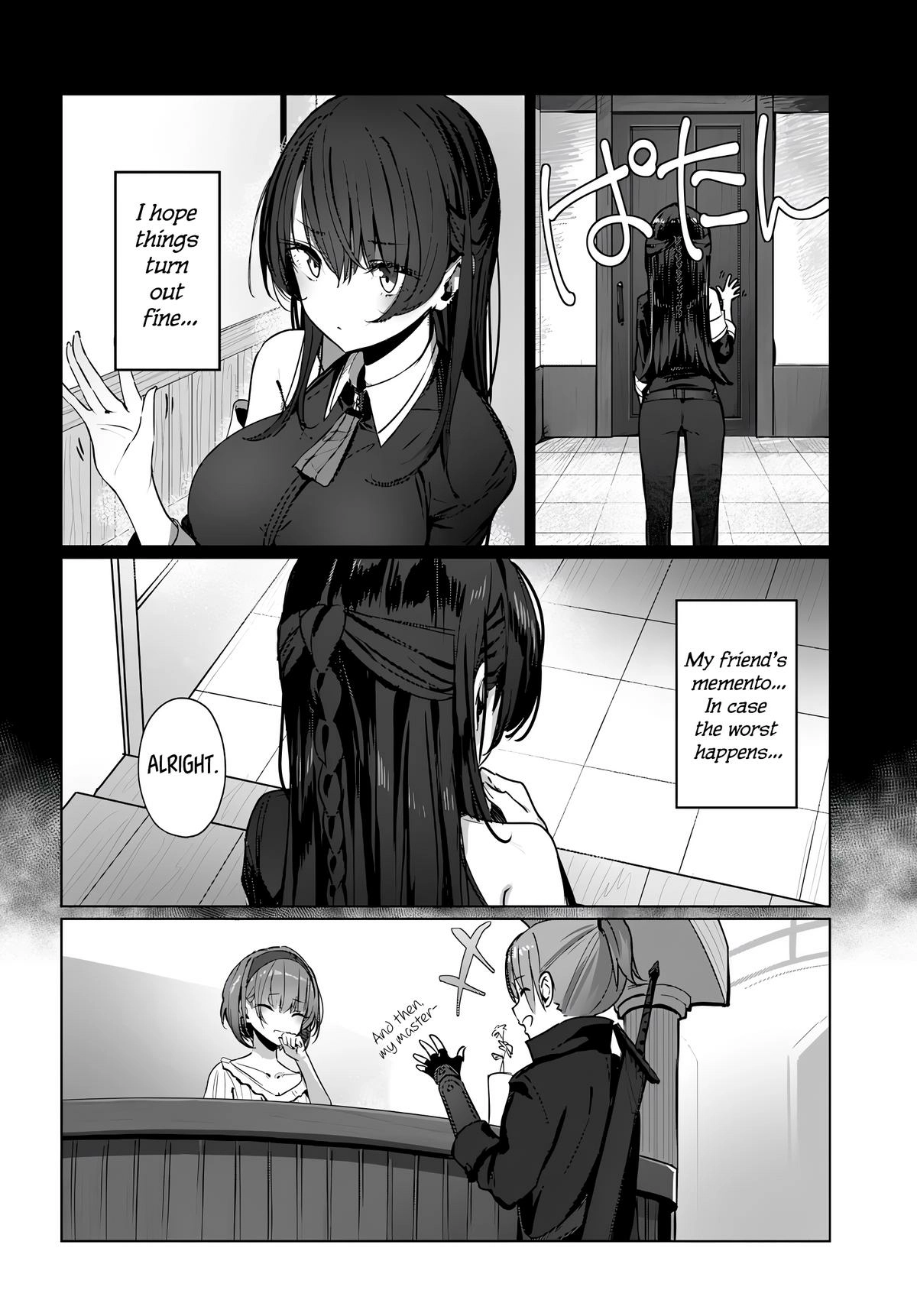 My Female Sword Master, Whom I Live With, Is So Cute That I