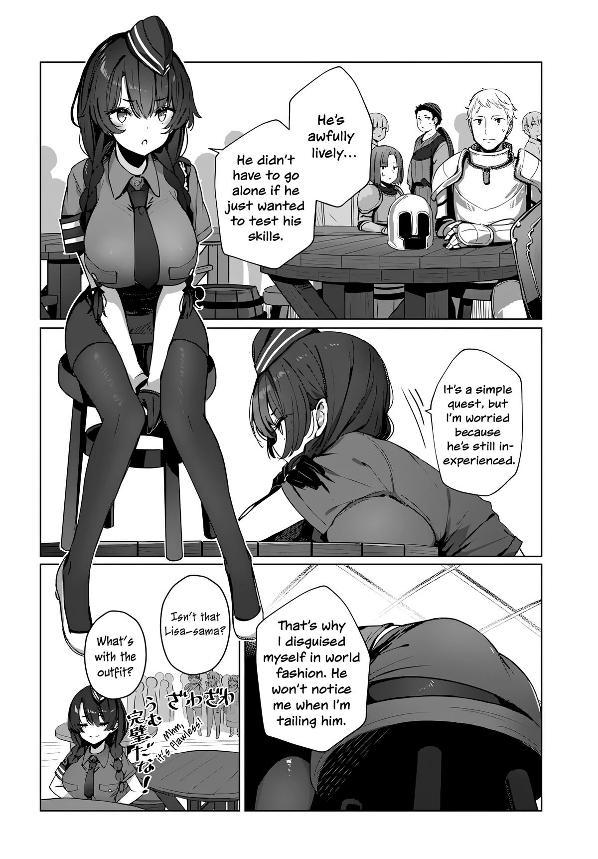 My Female Sword Master, Whom I Live With, Is So Cute That I