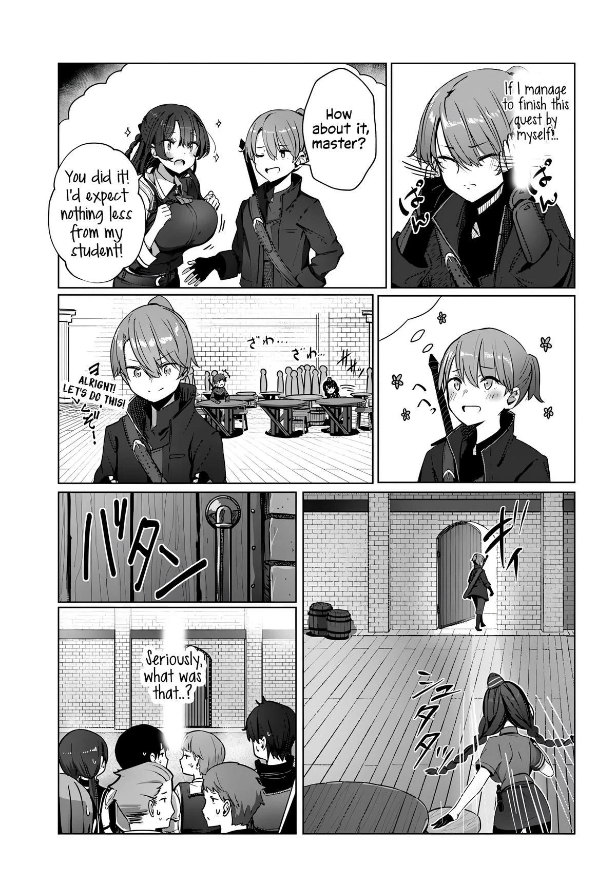 My Female Sword Master, Whom I Live With, Is So Cute That I
