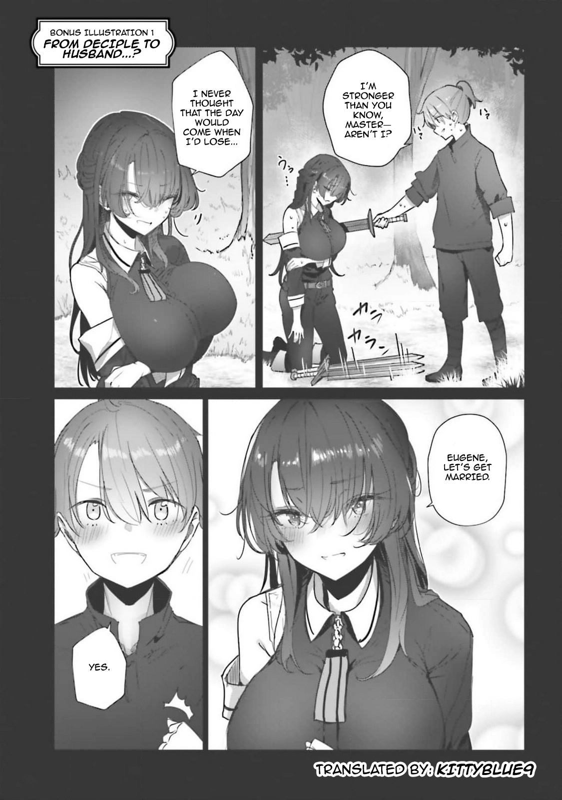 My Female Sword Master, Whom I Live With, Is So Cute That I