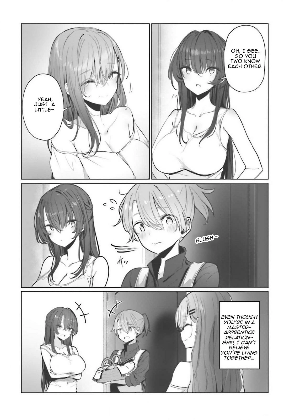My Female Sword Master, Whom I Live With, Is So Cute That I