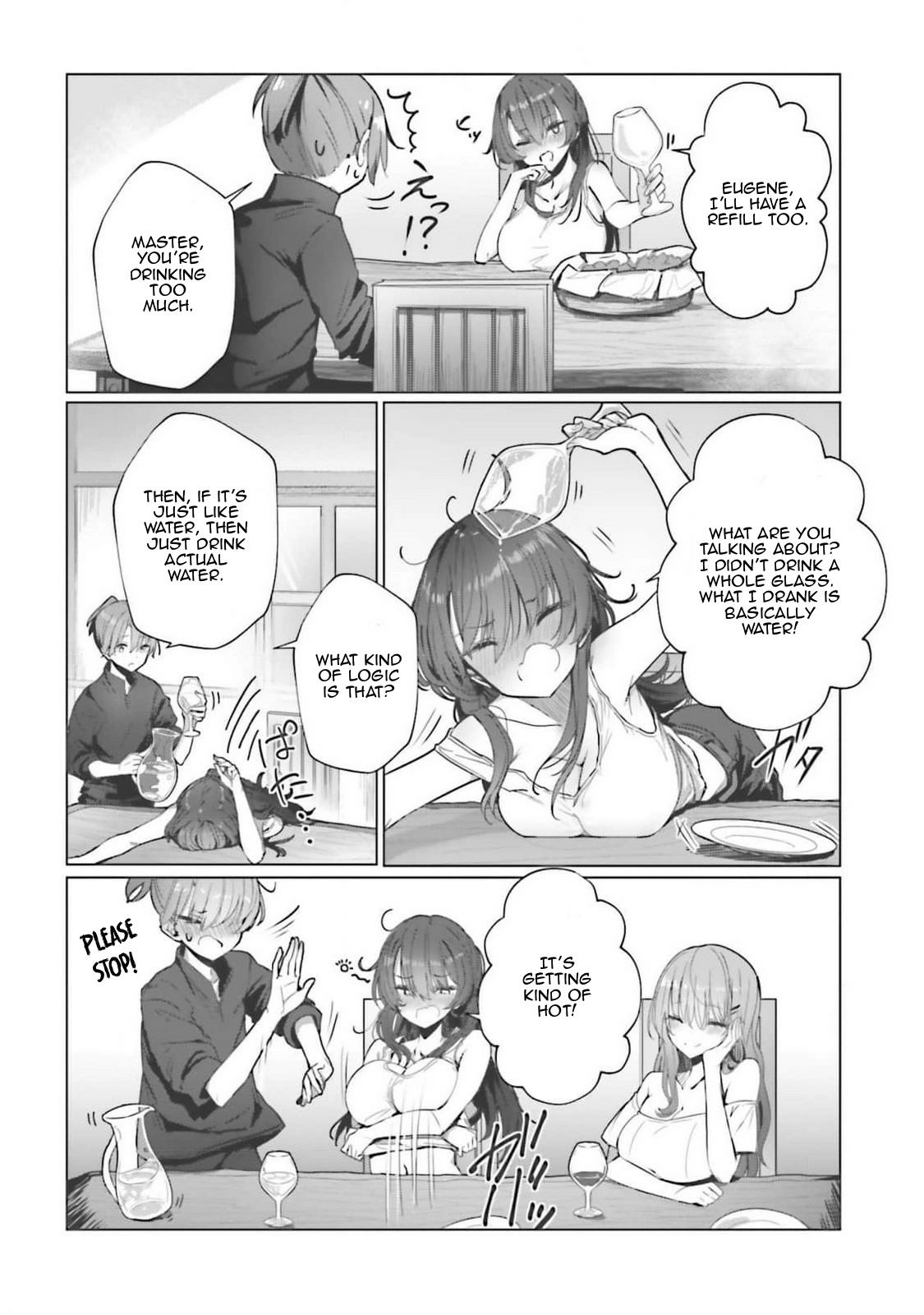 My Female Sword Master, Whom I Live With, Is So Cute That I