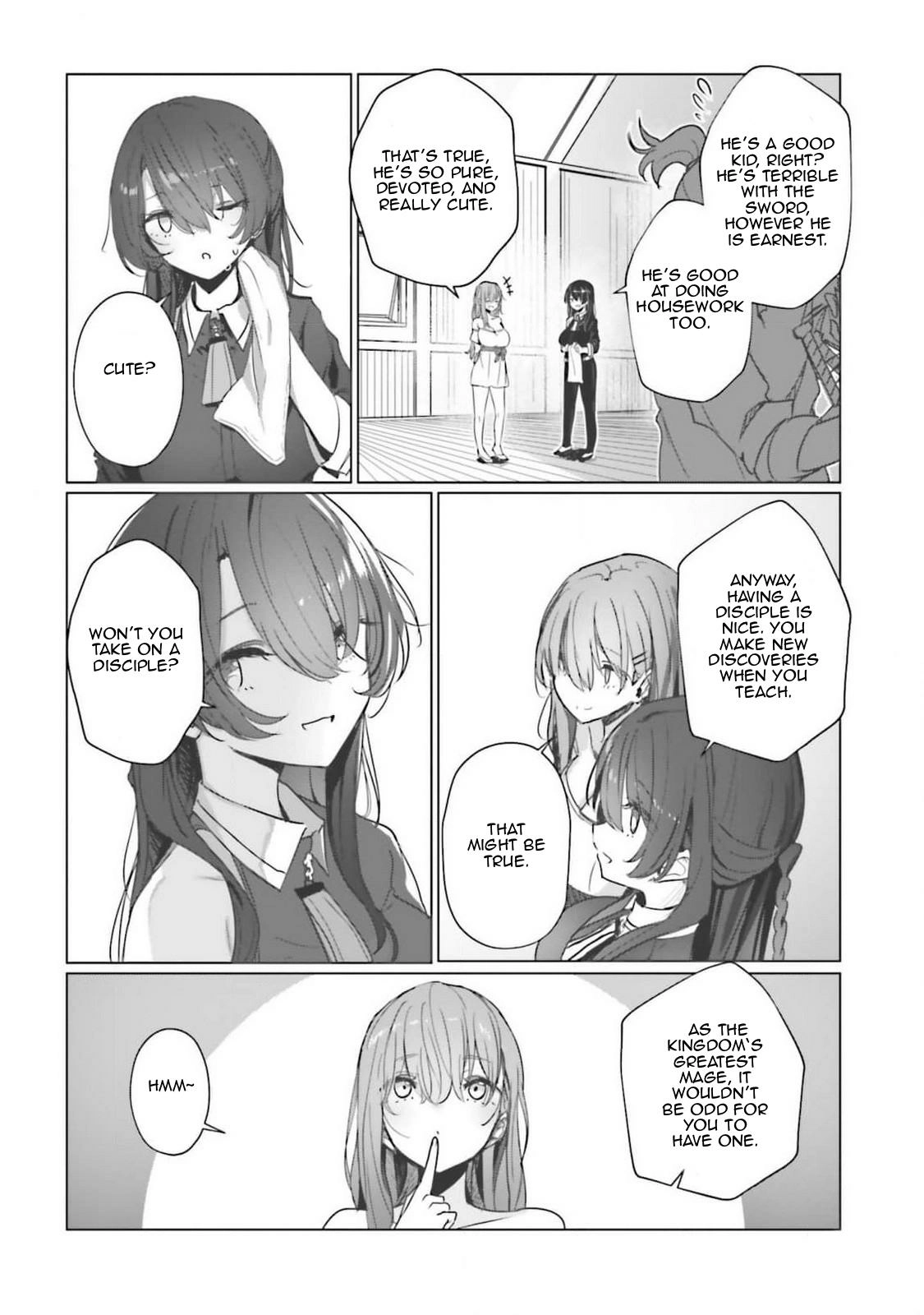 My Female Sword Master, Whom I Live With, Is So Cute That I