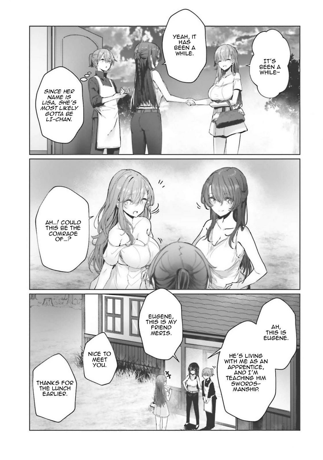 My Female Sword Master, Whom I Live With, Is So Cute That I