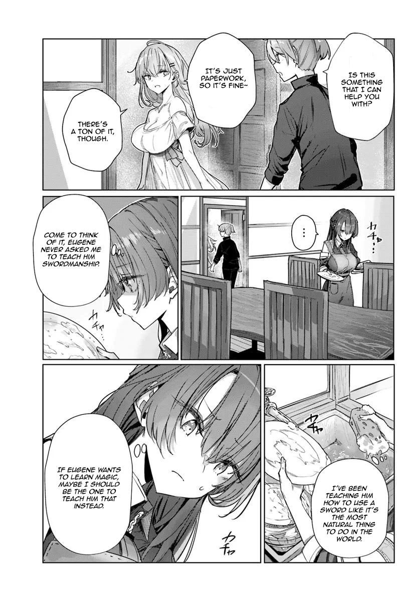 My Female Sword Master, Whom I Live With, Is So Cute That I