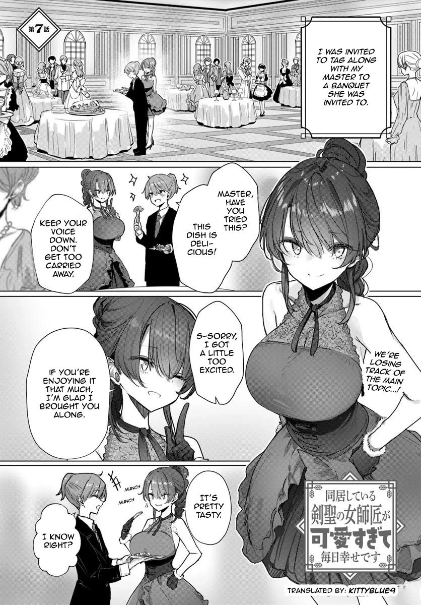 My Female Sword Master, Whom I Live With, Is So Cute That I