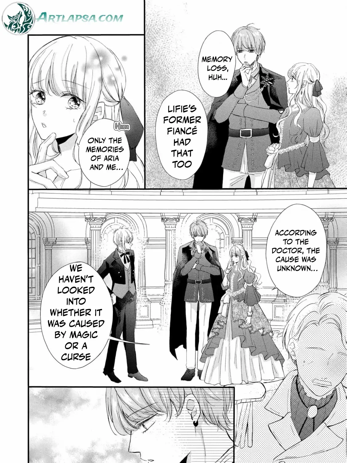 My Fiancé Forgot About Me, So I Entered a Fake Engagement with the Neighboring Prince Chapter 5 page 61 - 