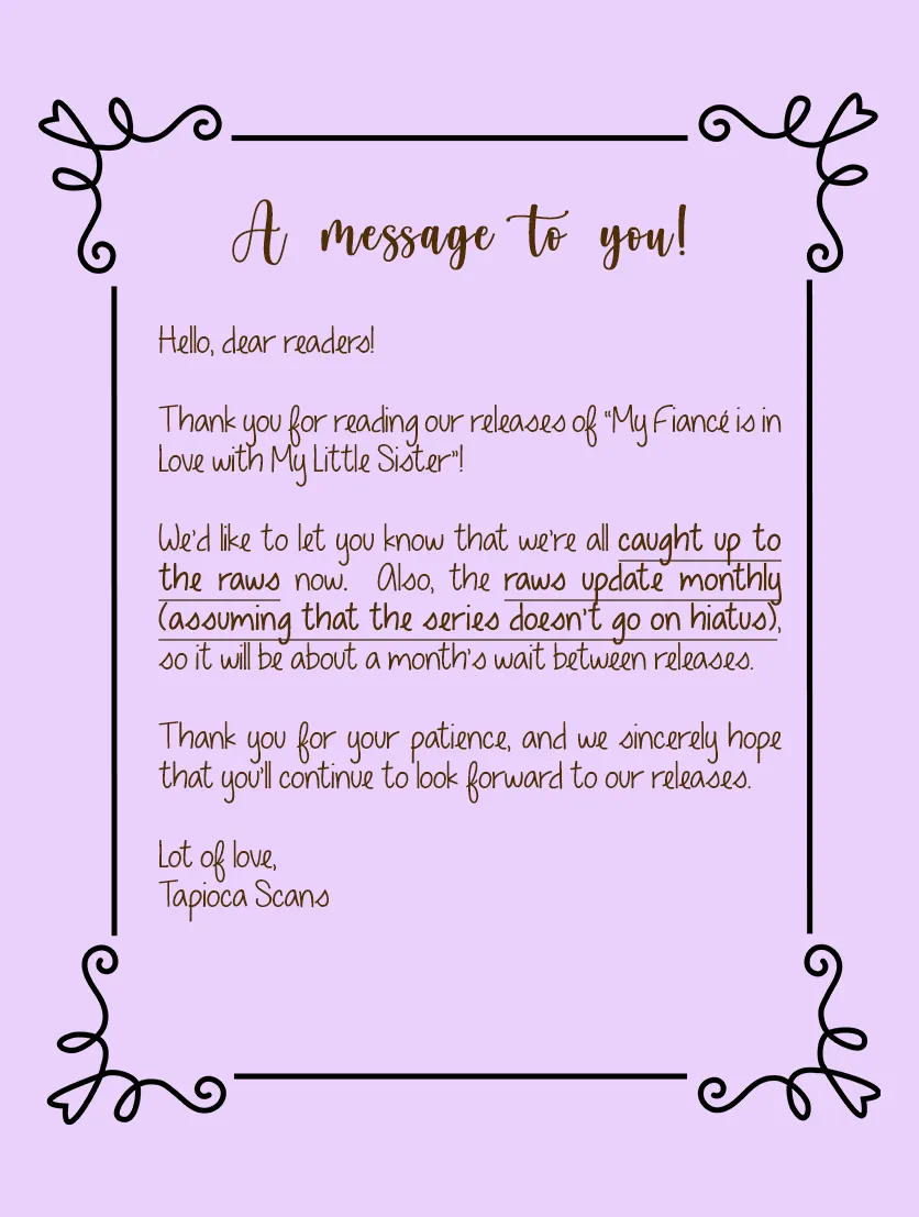 My Fiancé is in Love with My Little Sister Chapter 6 page 46 - 