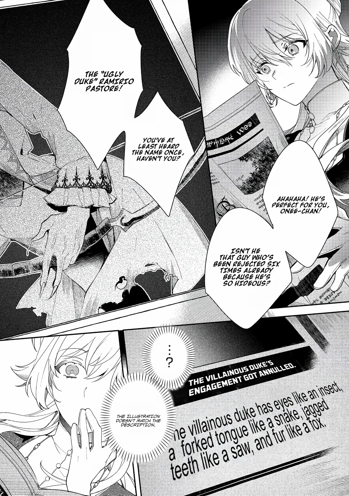My Fiancé was taken by my Younger Sister, and Now I am Being Forced into a Marriage with the Repulsive Duke Chapter 1 page 31 - 