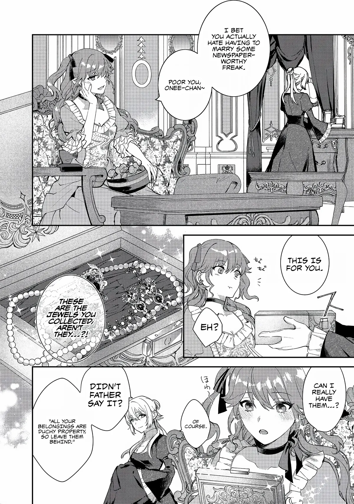 My Fiancé was taken by my Younger Sister, and Now I am Being Forced into a Marriage with the Repulsive Duke Chapter 1 page 35 - 
