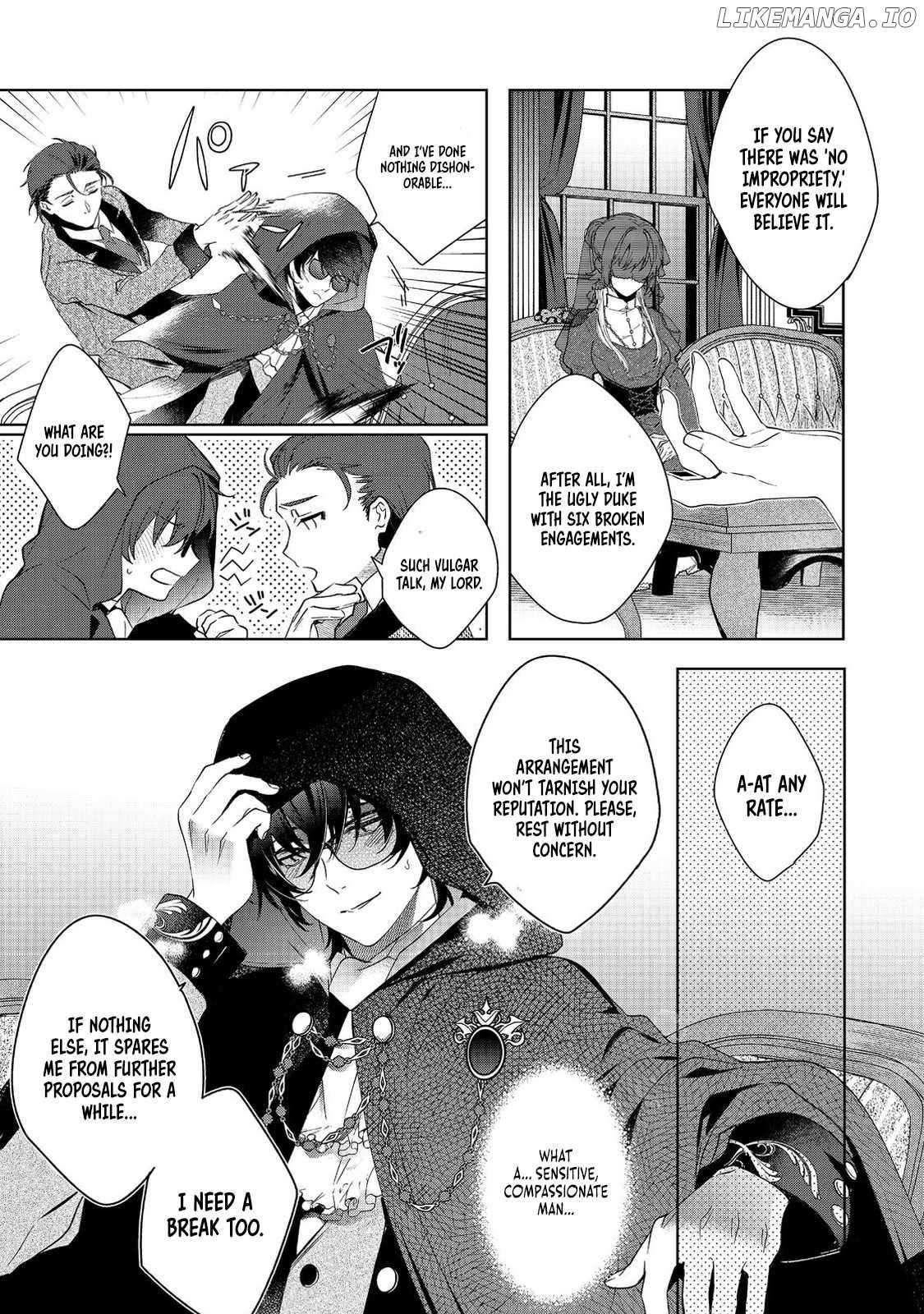 My Fiancé was taken by my Younger Sister, and Now I am Being Forced into a Marriage with the Repulsive Duke Chapter 2.2 page 11 - 