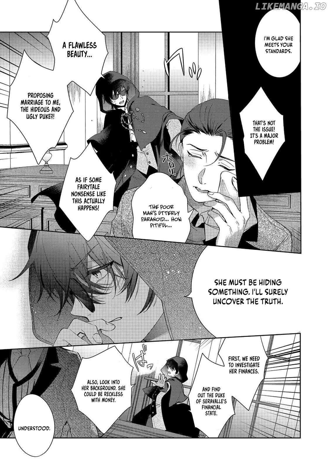 My Fiancé was taken by my Younger Sister, and Now I am Being Forced into a Marriage with the Repulsive Duke Chapter 2.2 page 15 - 
