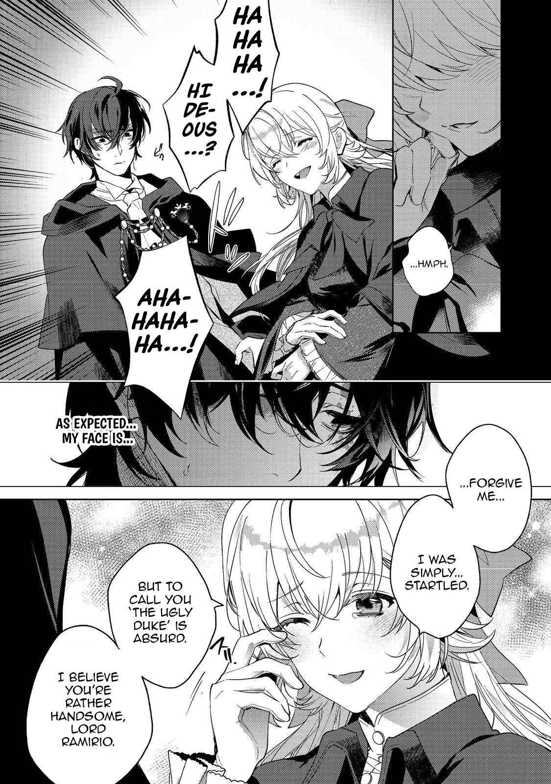 My Fiancé was taken by my Younger Sister, and Now I am Being Forced into a Marriage with the Repulsive Duke Chapter 5.1 page 14 - 