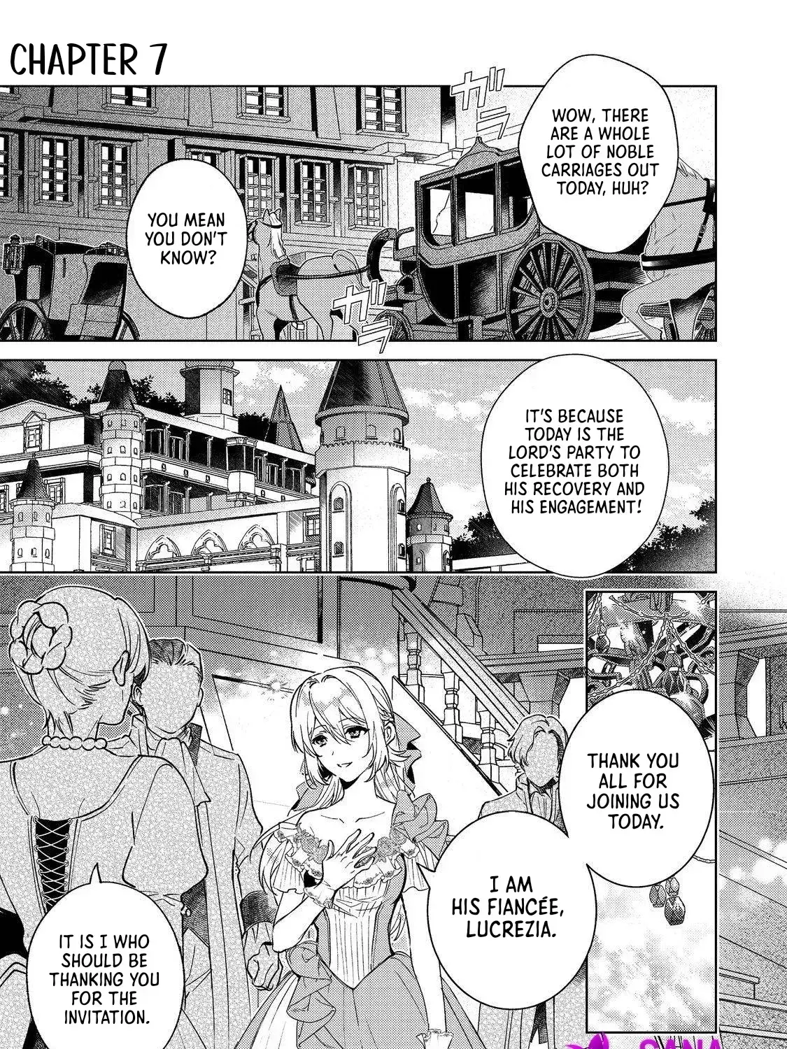 My Fiancé was taken by my Younger Sister, and Now I am Being Forced into a Marriage with the Repulsive Duke Chapter 7 page 1 - 