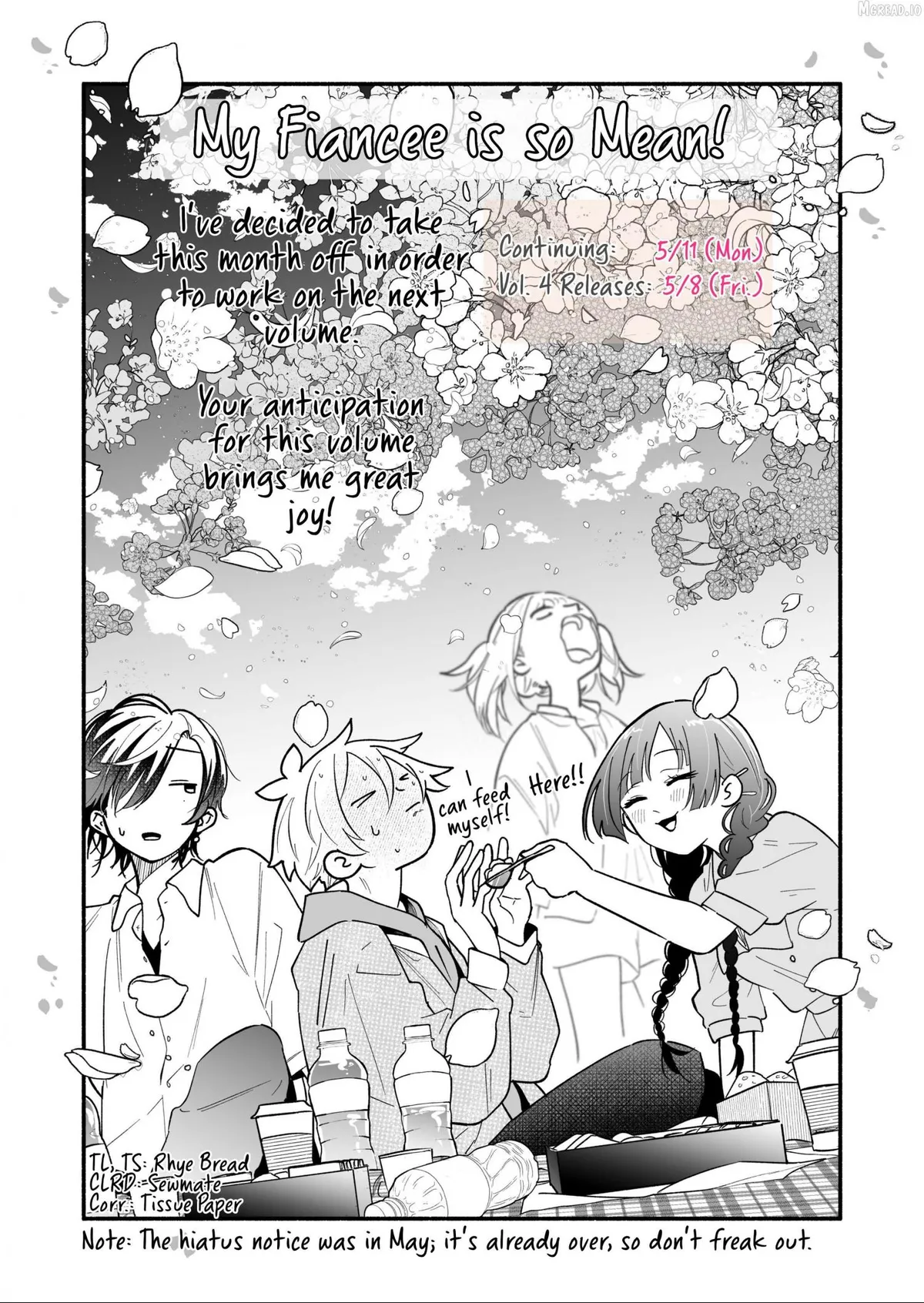 My Fiancée Is So Mean! Chapter 22.3 page 1 - 