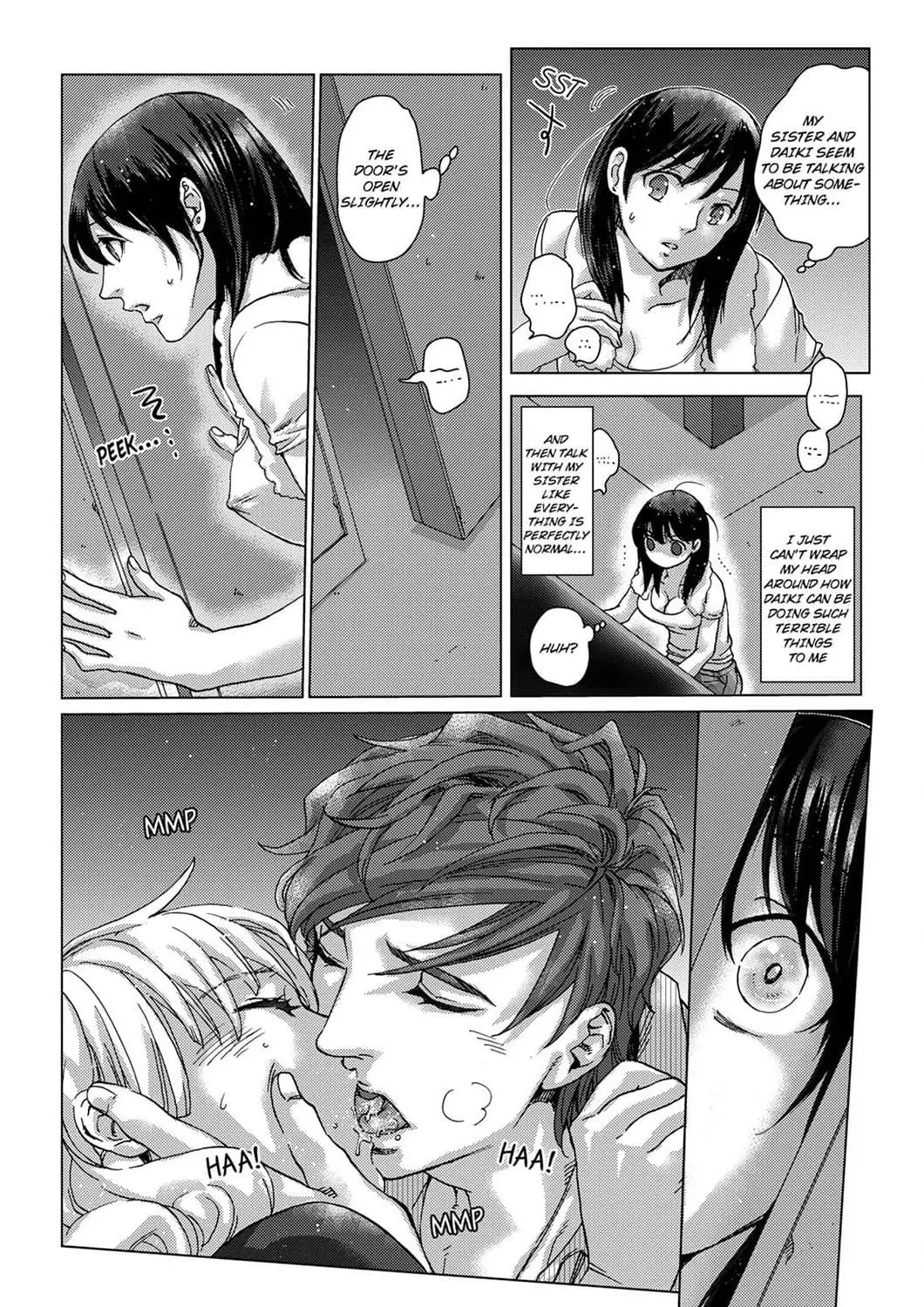 My First Sexual Experience Was With My Older Sister’s Boyfriend, -Don’t Cum Inside Me With Her Right Beside Us! Chapter 6 page 9 - 