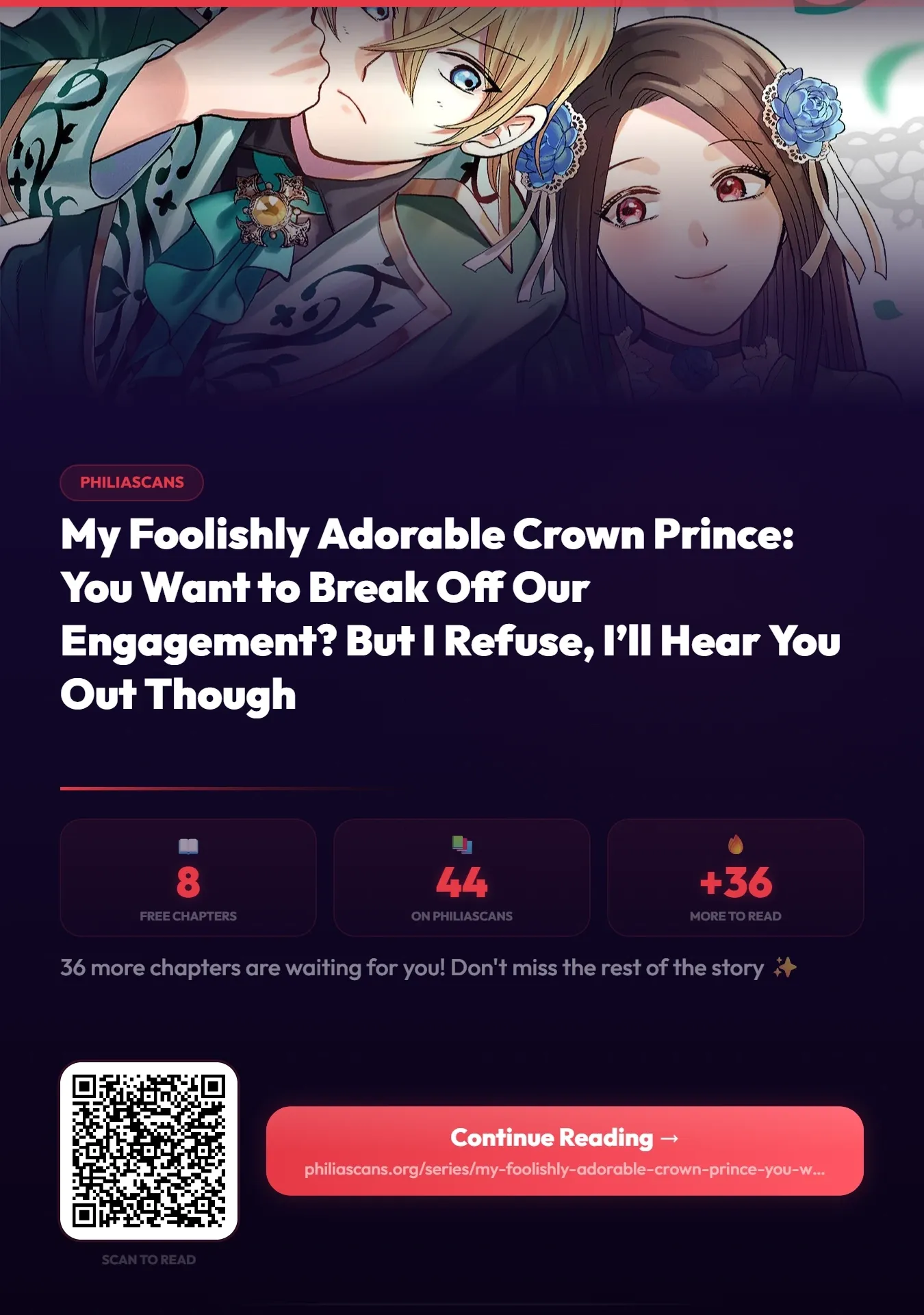My Foolishly Adorable Crown Prince: You Want to Break Off Our Engagement? But I Refuse, I’ll Hear You Out Though Chapter 8 page 2 - 