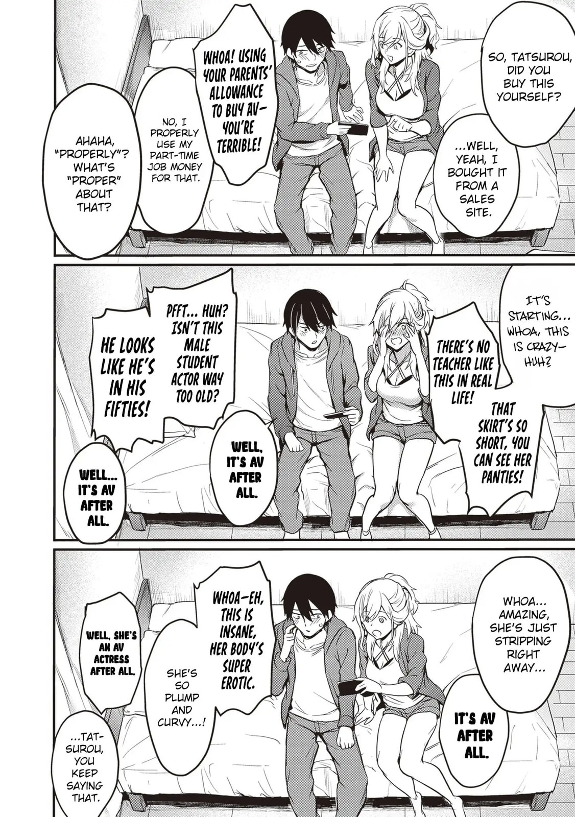 My Galpals are Cumming Of Age Chapter 1 page 28 - 