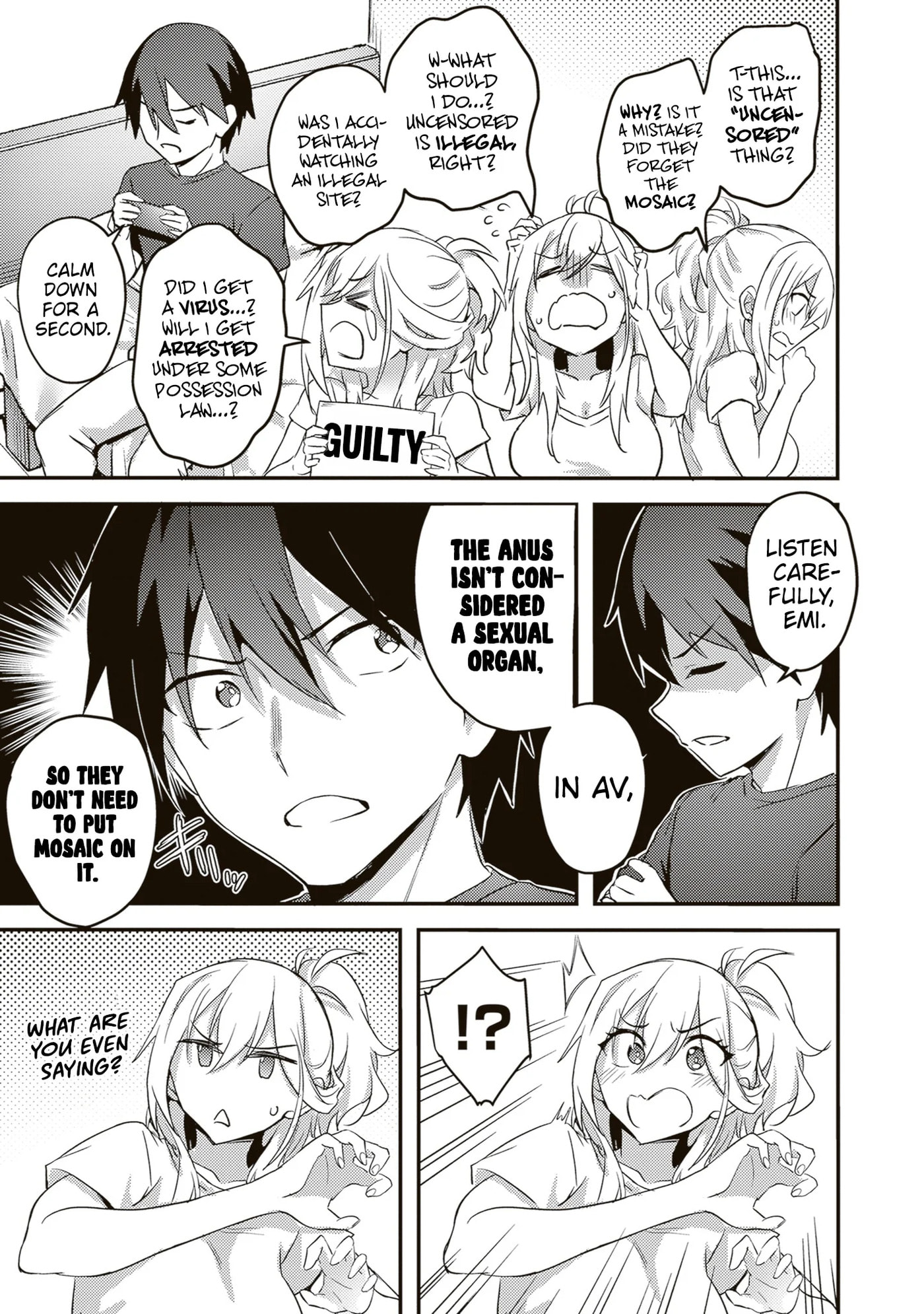 My Galpals are Cumming Of Age Chapter 10 page 6 - 