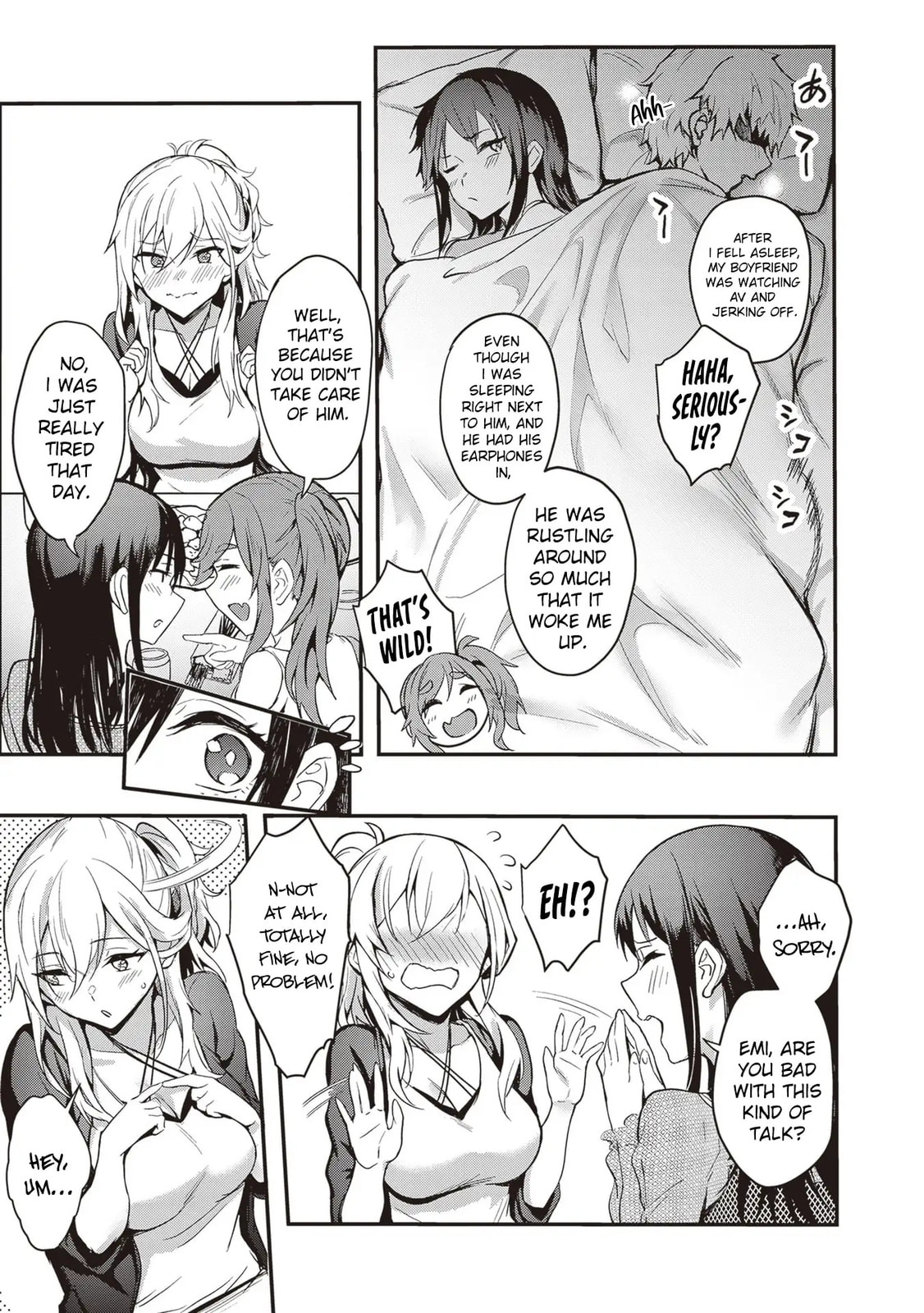 My Galpals are Cumming Of Age Chapter 2 page 6 - 