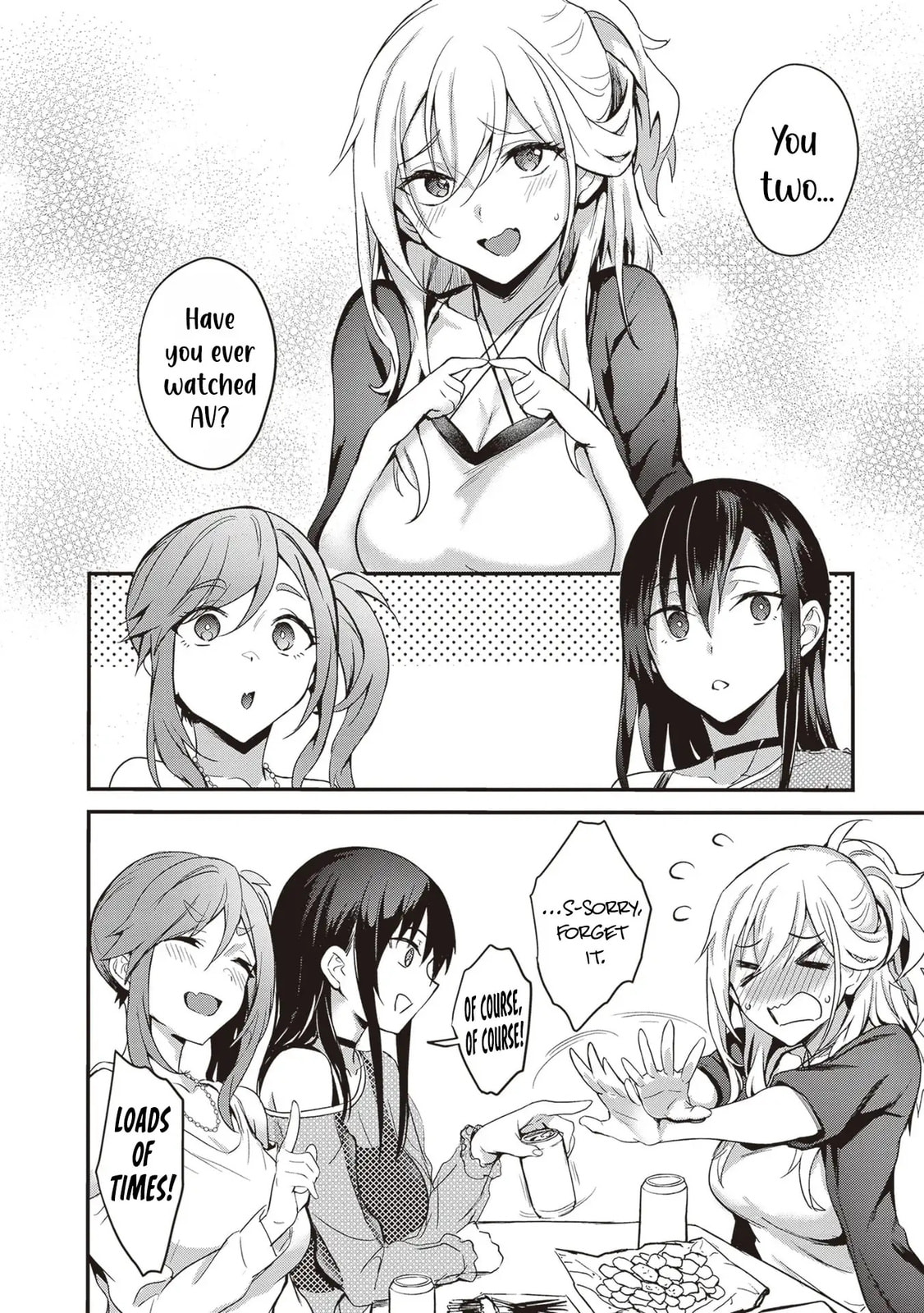 My Galpals are Cumming Of Age Chapter 2 page 7 - 