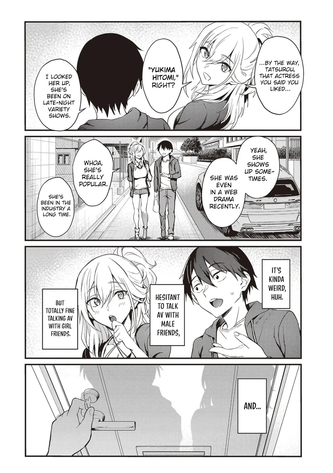 My Galpals are Cumming Of Age Chapter 3 page 8 - 