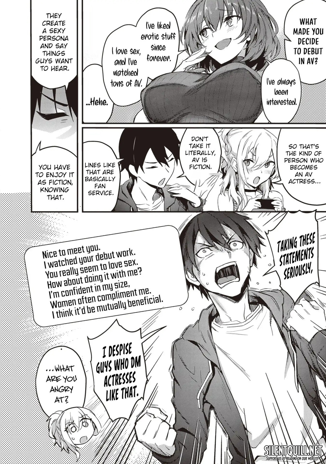 My Galpals are Cumming Of Age Chapter 4 page 13 - 