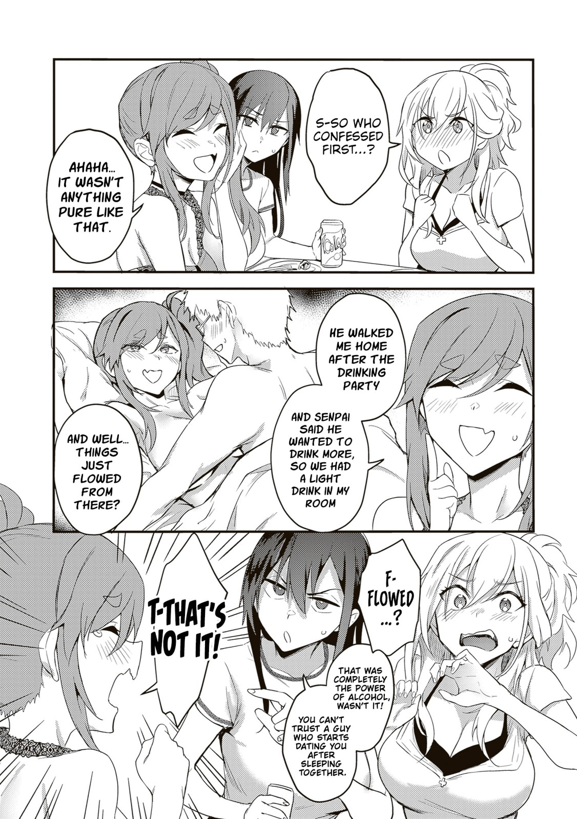 My Galpals are Cumming Of Age Chapter 8 page 3 - 