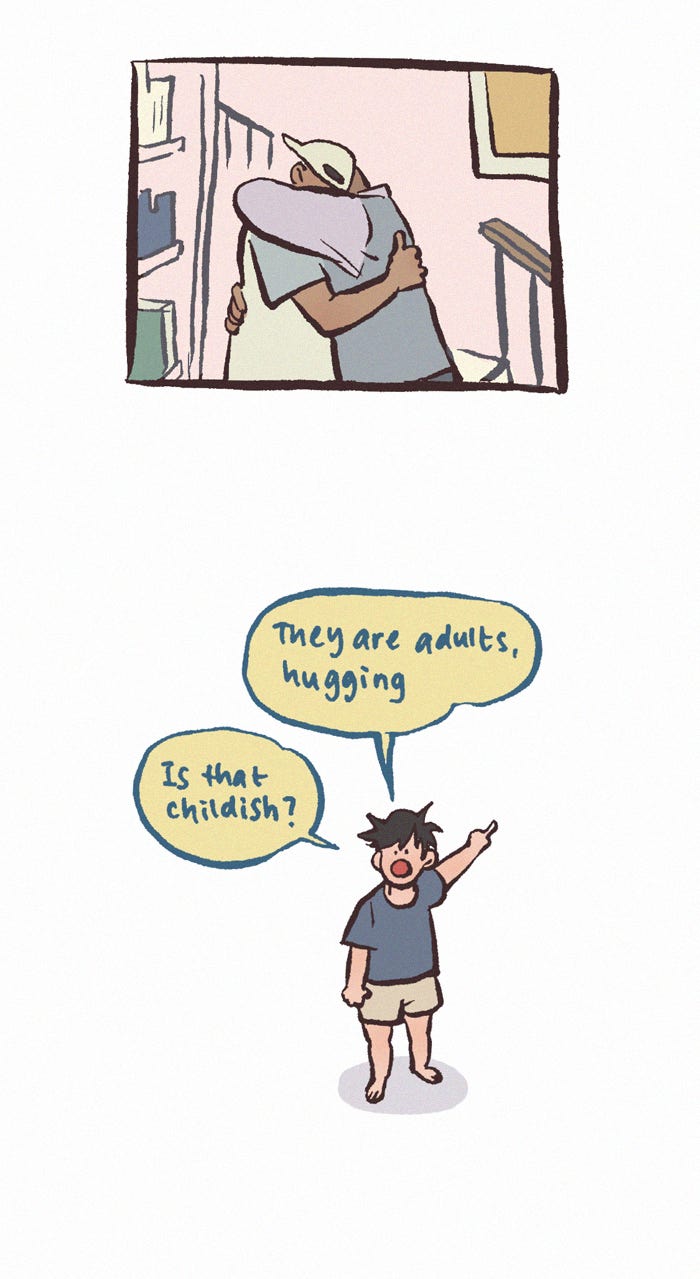 My Giant Nerd Boyfriend 1170: Hugs (1) page 6 - 