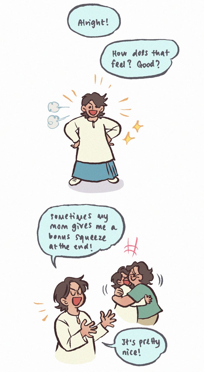 My Giant Nerd Boyfriend 1171: Hugs (2) page 10 - 